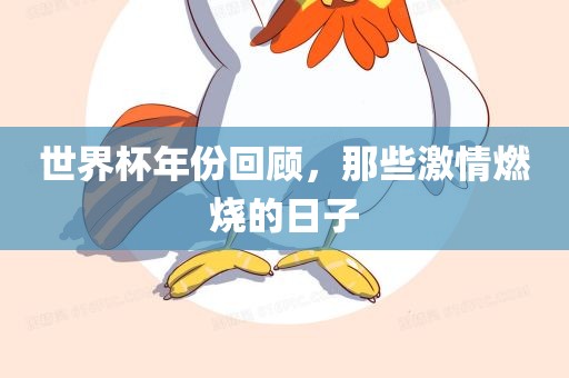世界杯年份回沧州禾苗留学中介服务有限公司顾，那些激情燃烧的日子