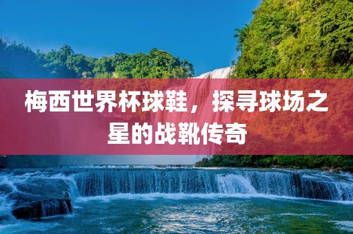梅西世界杯球鞋，探寻球场之星的战靴传奇沧州禾苗留学中介服务有限公司