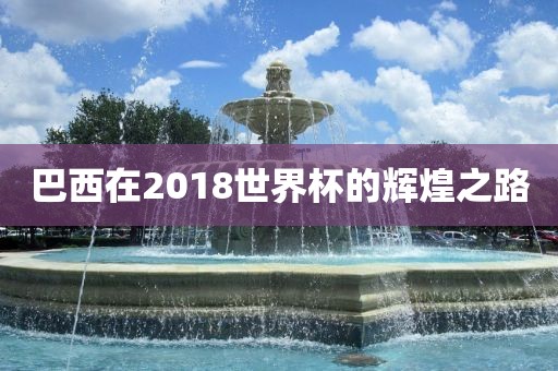 巴西在2018世界杯的辉煌之路沧州禾苗留学中介服务有限公司