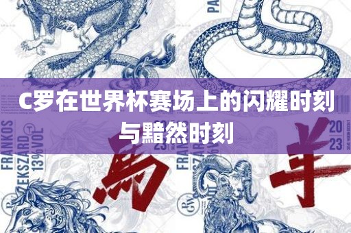 C罗在世界杯赛场上的闪耀时刻与黯然时刻沧州禾苗留学中介服务有限公司