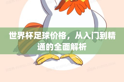 世界杯足球价格，从入门到精通的全面解析沧州禾苗留学中介服务有限公司
