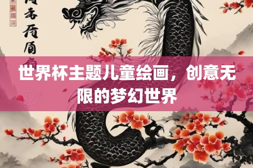 世界杯主题儿童绘画，创沧州禾苗留学中介服务有限公司意无限的梦幻世界