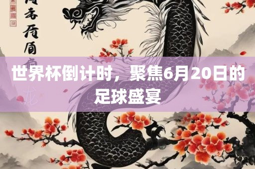世界杯倒计时，聚沧州禾苗留学中介服务有限公司焦6月20日的足球盛宴