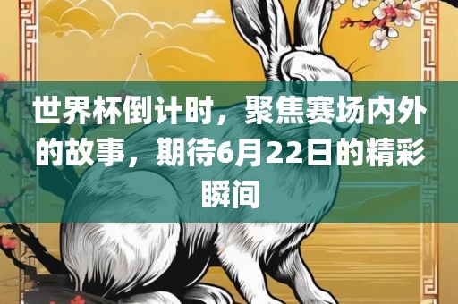 世界杯倒计时，聚焦赛场内外的故事，期待6月22日的精彩瞬间