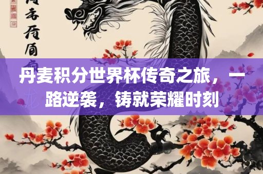 丹麦积分世界杯传奇之旅，一路逆袭，铸就荣耀时刻沧州禾苗留学中介服务有限公司