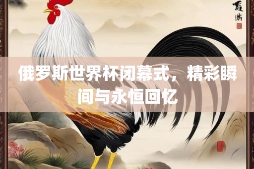 俄罗斯世界杯闭幕沧州禾苗留学中介服务有限公司式，精彩瞬间与永恒回忆