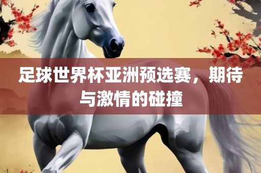 足球世界杯亚洲预选赛，期待与激情的碰撞