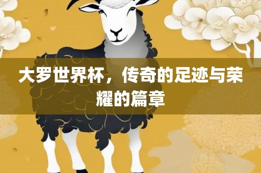 大罗世界杯，传奇的足迹与荣耀的篇章沧州禾苗留学中介服务有限公司