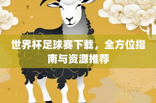 世界杯足球赛下载，全方位指南与资源推荐沧州禾苗留学中介服务有限公司