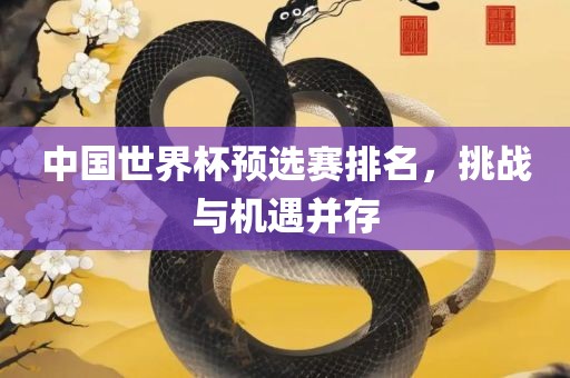 中国世界杯预选赛排名，挑战与机遇并存