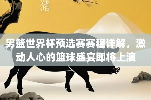 男篮世界杯预选赛赛程详解，激动人心的篮球盛宴即将上演
