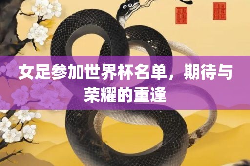 女足参加世界杯名单，期待与荣耀的重逢