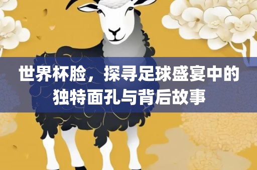 世界杯脸，探寻足球盛宴中的独特面孔与背后故事沧州禾苗留学中介服务有限公司