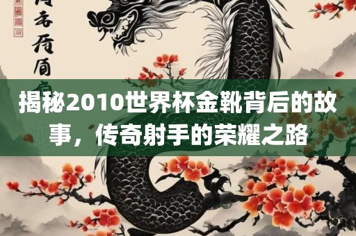 揭秘2010世界杯金靴背后的故事，传奇射手的荣耀之路