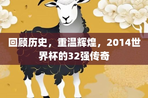 回顾历史，重温辉煌，2014世界杯的32强传奇