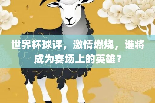 世界杯球评，激情燃烧，谁将成为赛场上的英雄？沧州禾苗留学中介服务有限公司