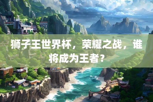 狮子王世界杯，荣耀之战，谁将成为王者？
