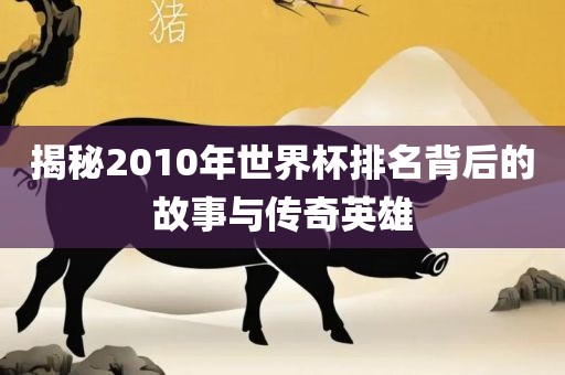 揭秘2010年世界杯沧州禾苗留学中介服务有限公司排名背后的故事与传奇英雄