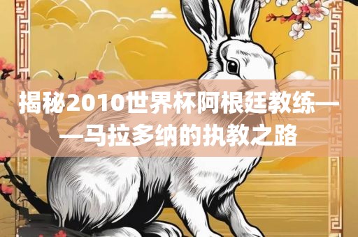 揭秘2010世界杯阿根廷教练——马拉多纳的执教之路