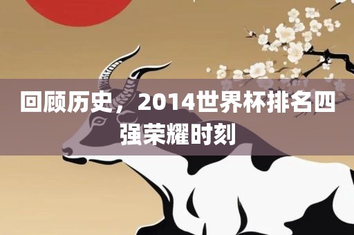 回顾历史，2014世界杯排名四强荣耀时刻沧州禾苗留学中介服务有限公司