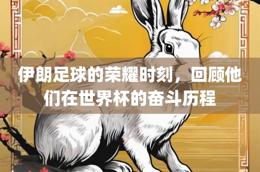 伊朗足球的荣耀时刻，回顾他们在世界杯的奋斗历程