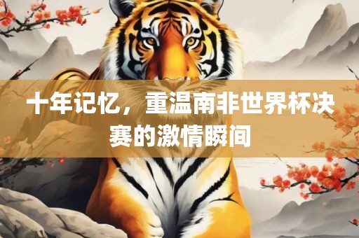 十年记忆，重温南非世界杯决赛的激情瞬间