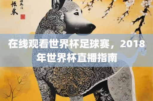 在线观看世界杯足球沧州禾苗留学中介服务有限公司赛，2018年世界杯直播指南