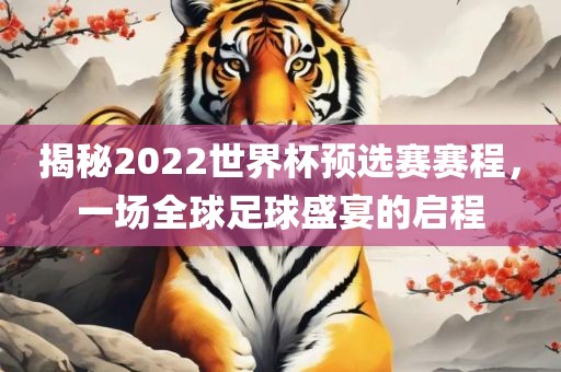 揭秘2022世界杯预选赛赛程，一场全球足球盛宴的启程