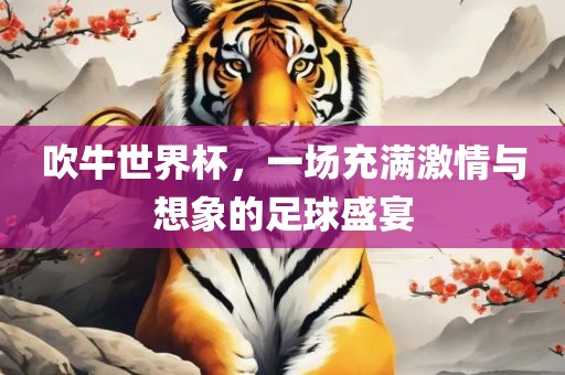 吹牛世界杯，一场充满激情与想象的足球盛宴沧州禾苗留学中介服务有限公司