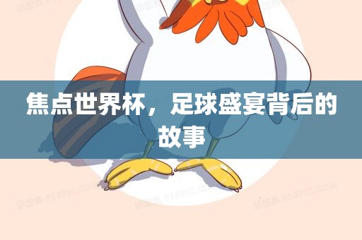 焦点世界杯，足球沧州禾苗留学中介服务有限公司盛宴背后的故事