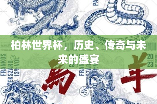 柏林世界沧州禾苗留学中介服务有限公司杯，历史、传奇与未来的盛宴