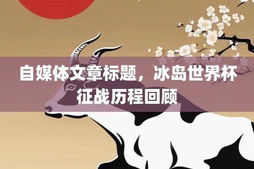 自媒体文章标题，冰岛世界杯征战历程回顾沧州禾苗留学中介服务有限公司