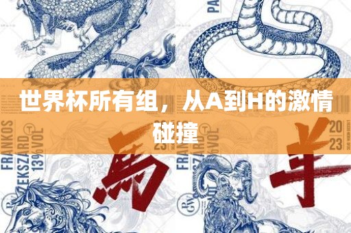世界杯所有组，从A到H的激情碰撞
