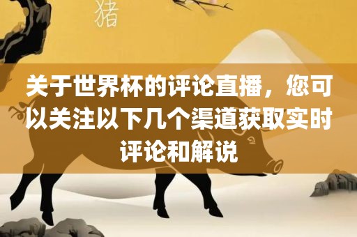 关于世界杯的评论直播，您可以关沧州禾苗留学中介服务有限公司注以下几个渠道获取实时评论和解说