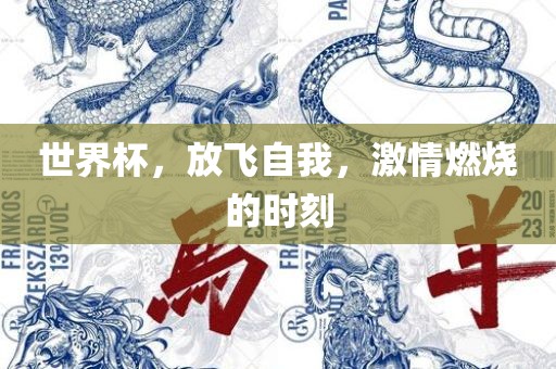 世界杯，放飞自我，激情燃烧的时刻